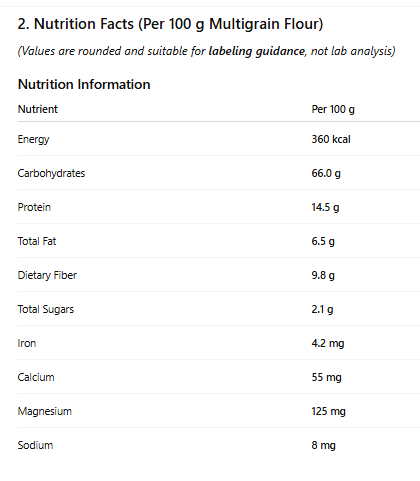 Special 9-Grains Multigrain Atta 2kg - 🚚within 24 hrs - Image 3